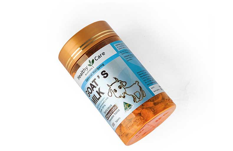 澳洲 Healthy Care 巧克力味羊奶片 300粒 *1